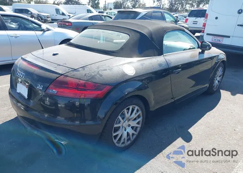 2008 Audi Tt 3.2 из США, поврежденный, VIN TRURD38J181014866